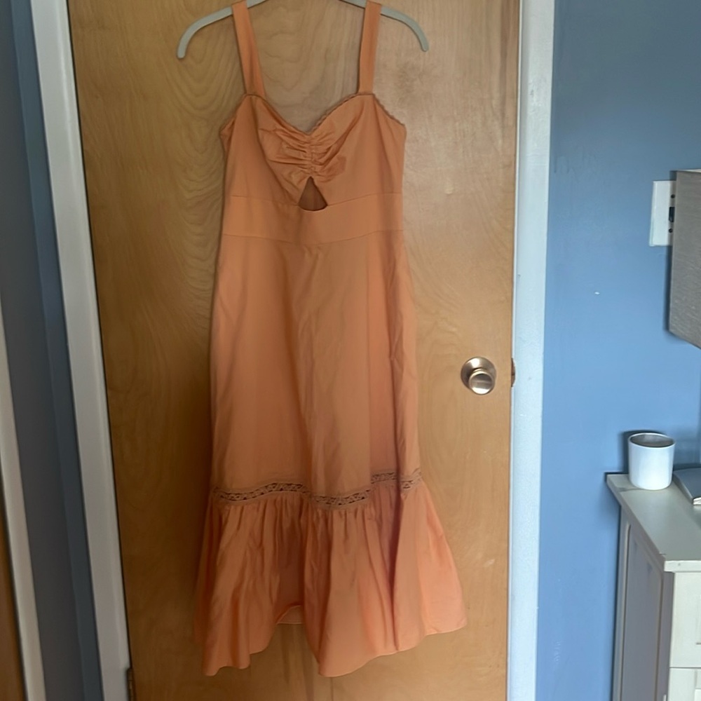 Coral BCBGMAXAZARIA dress size 2 NWT